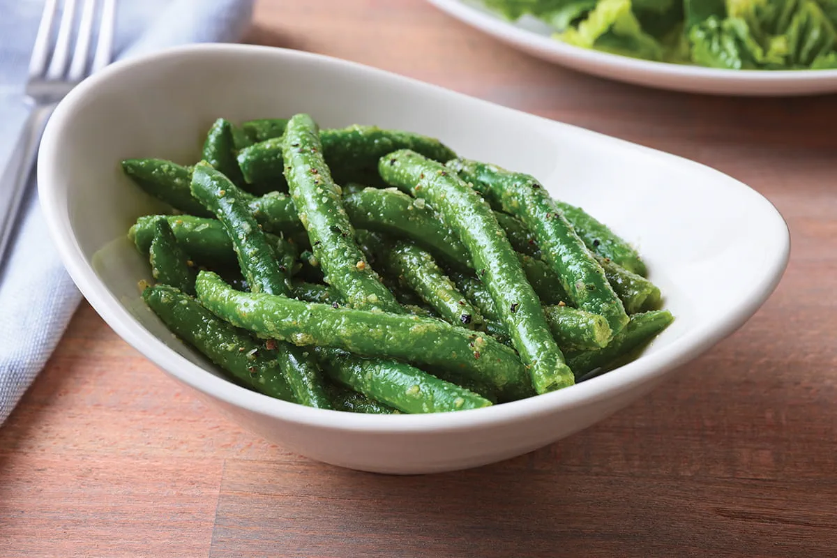 Garlicky Green Beans