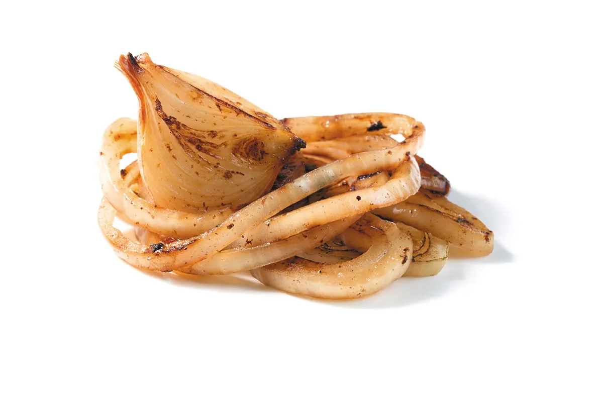 Grilled Onion Topper
