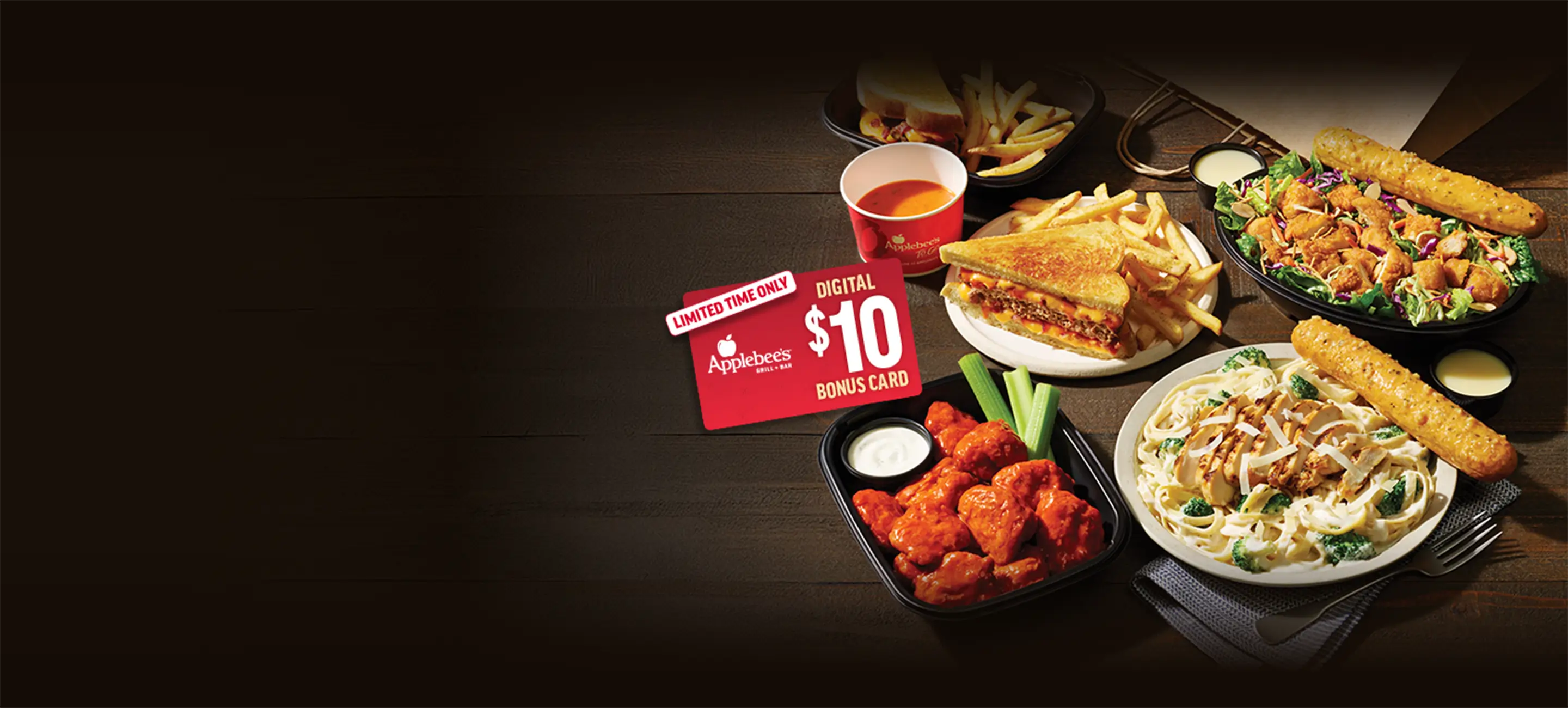 Restaurant Gift Card Deal - $10 Bonus E-Gift Card with $40 Purchase