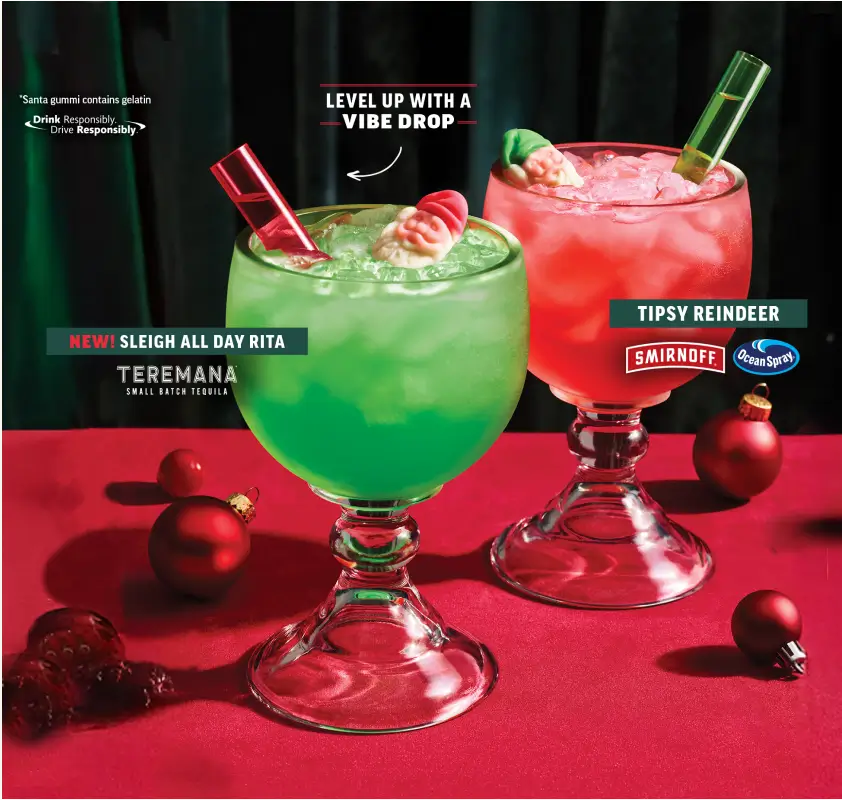 Image of Applebee’s Holiday Cocktails - Starting at $6