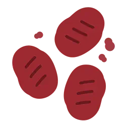 Icon of Red Boneless Wings