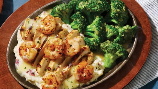shrimp scampi skillet