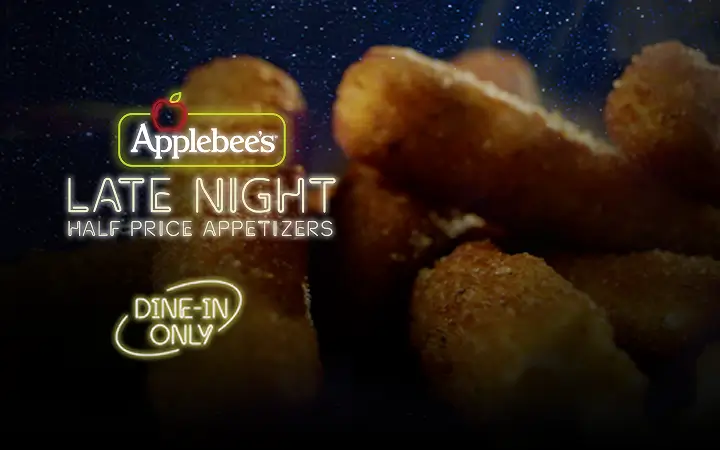 Applebee's Half Price Appetizers - Wings, Mozzarella Sticks & Spinach Dip